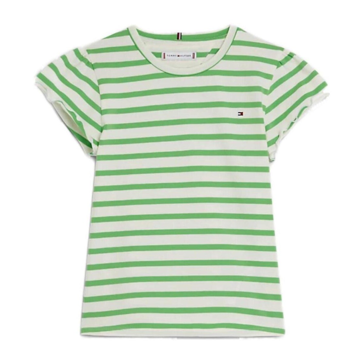 Odjeća Djevojčica Majice kratkih rukava Tommy Hilfiger  Zelena