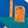 Odjeća Djeca Flisevi Patagonia KIDS MICRODINI 1/2 ZIP PULLOVER Plava / Zelena / žuta
