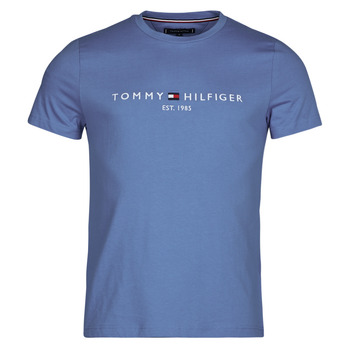 Odjeća Muškarci
 Majice kratkih rukava Tommy Hilfiger TOMMY LOGO TEE Plava