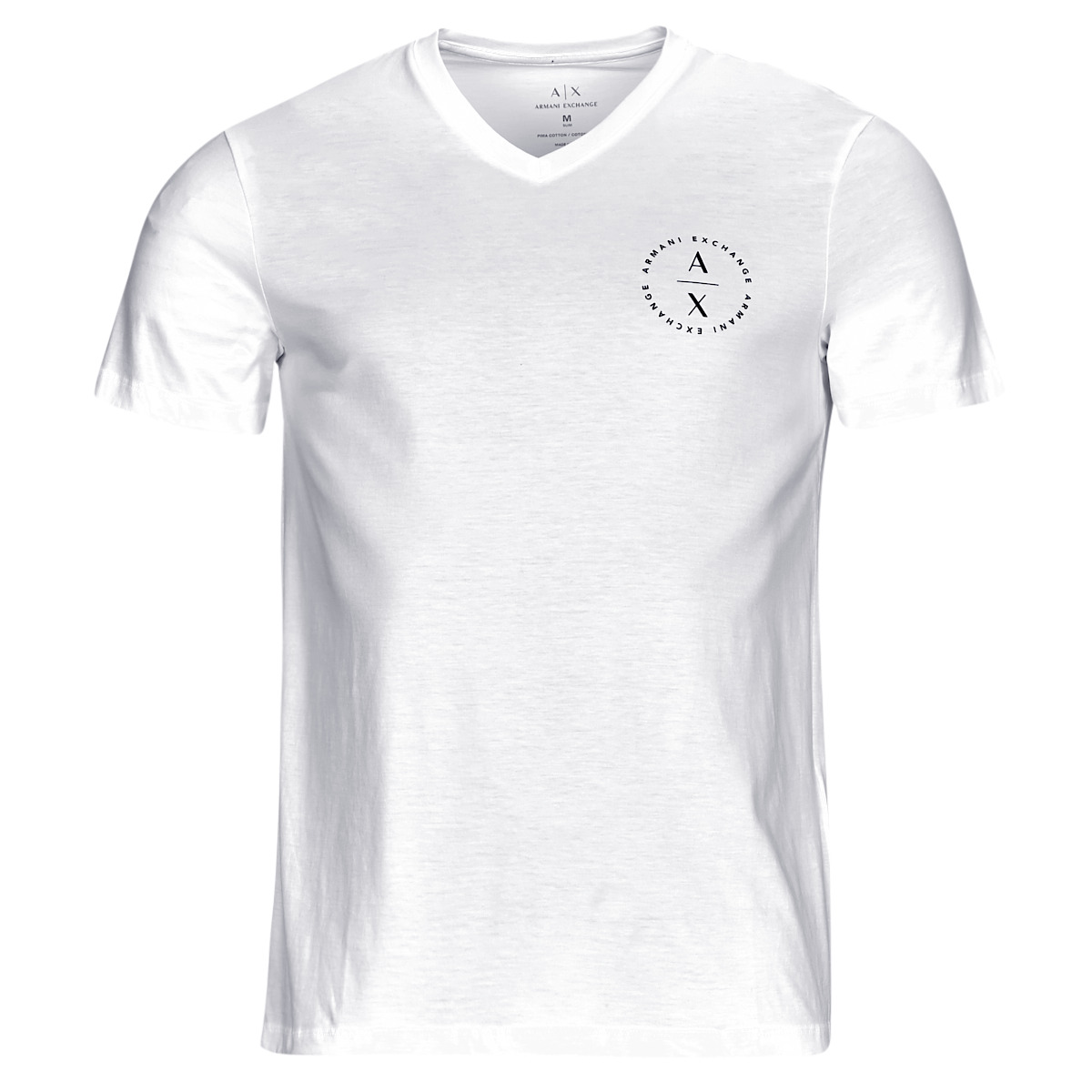 Odjeća Muškarci
 Majice kratkih rukava Armani Exchange 6RZTBD Bijela