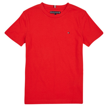Odjeća Dječak
 Majice kratkih rukava Tommy Hilfiger ESSENTIAL COTTON TEE S/S Crvena