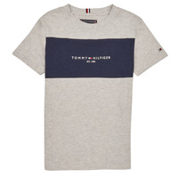 Odjeća Dječak
 Majice kratkih rukava Tommy Hilfiger ESSENTIAL COLORBLOCK TEE S/S Siva