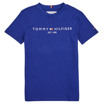 Odjeća Djeca Majice kratkih rukava Tommy Hilfiger ESTABLISHED LOGO Plava