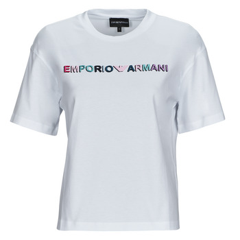 Odjeća Žene
 Majice kratkih rukava Emporio Armani 6R2T7S Bijela
