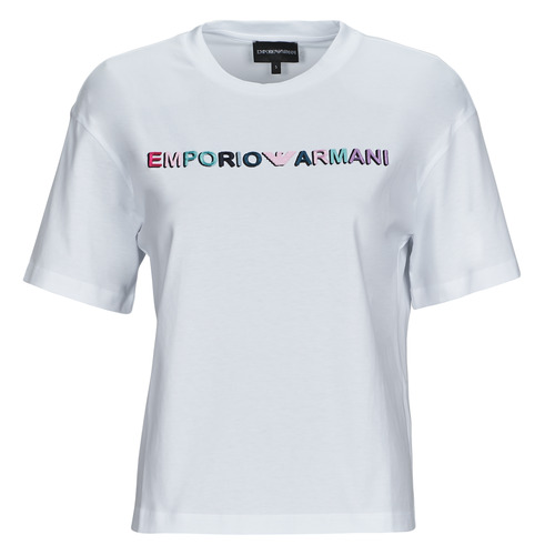 Odjeća Žene
 Majice kratkih rukava Emporio Armani 6R2T7S Bijela