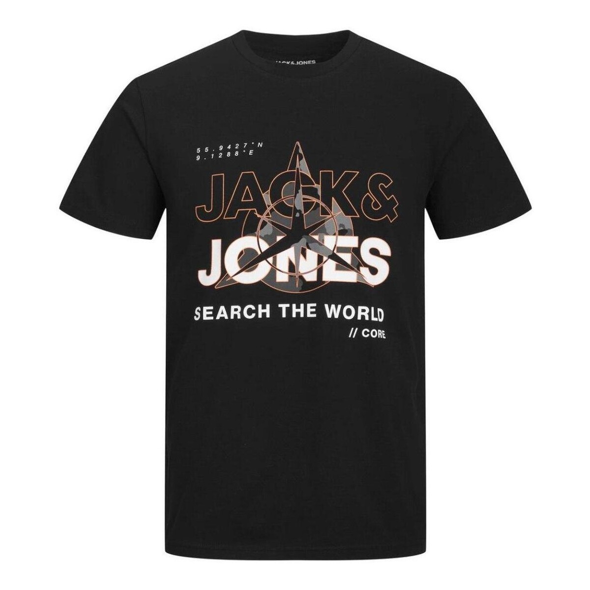 Odjeća Dječak
 Majice kratkih rukava Jack & Jones  Crna