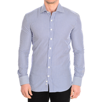 Odjeća Muškarci
 Košulje dugih rukava Cafe' Coton ORLANDO4-SLIM-33LS Plava