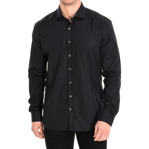 Odjeća Muškarci
 Košulje dugih rukava CafÃ© Coton POPELINE14-47LSLIM Crna