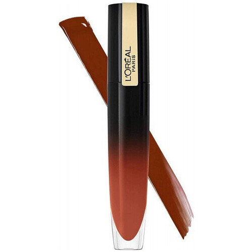 L'oréal Signature Lacquered Liquid Lipstick - 304 Be Unafraid Smeđa
