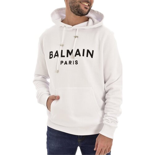 Odjeća Muškarci
 Sportske majice Balmain YH1JR002 BB65 Bijela