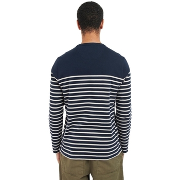 Barbour Grindon Striped Long Sleeve - Classic Navy Plava