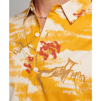 Superdry Vintage hawaiian s/s shirt žuta