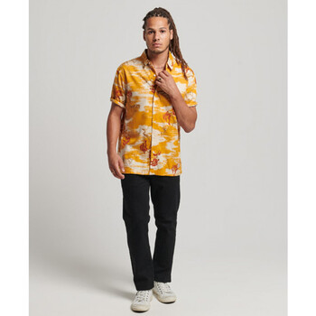 Superdry Vintage hawaiian s/s shirt žuta