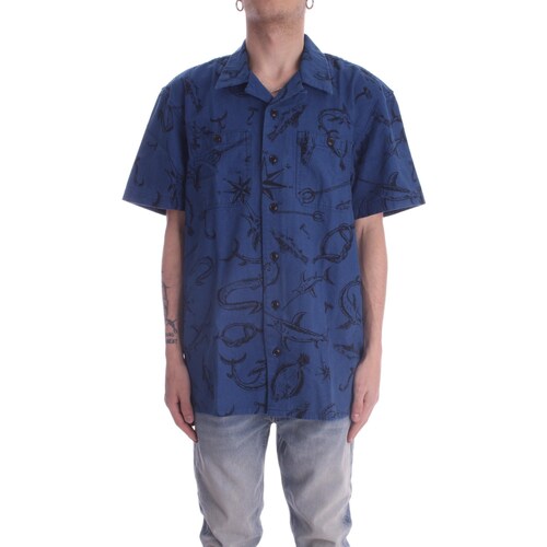 Odjeća Muškarci
 Košulje kratkih rukava Filson FMCAM0002 W0160 Plava