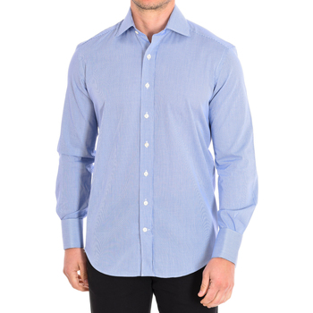 Odjeća Muškarci
 Košulje dugih rukava CafÃ© Coton MICROVICHY4-G-55DC Plava