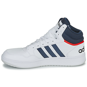 Adidas Sportswear HOOPS 3.0 MID Bijela / Crvena