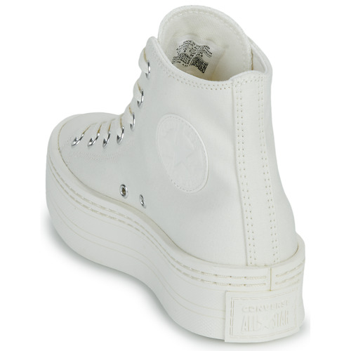 Converse CHUCK TAYLOR ALL STAR MODERN LIFT PLATFORM CANVAS Bijela