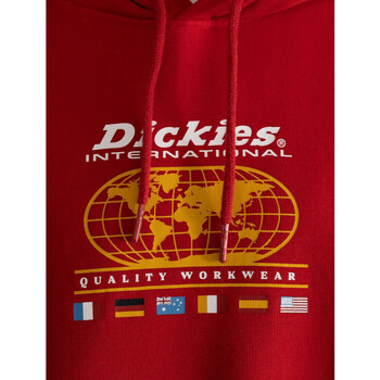 Dickies M jake hayes graphic hoodie Crvena