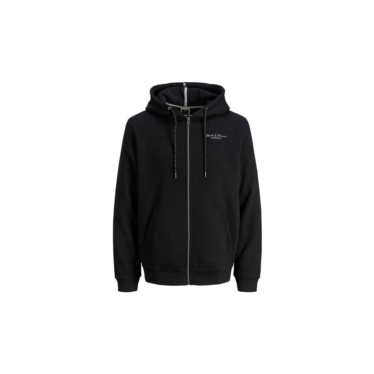 Odjeća Muškarci
 Sportske majice Jack & Jones JCOTHROW SWEAT ZIP SHERPA Crna