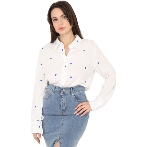Odjeća Žene
 Košulje i bluze La Modeuse 66305_P154006 Bijela