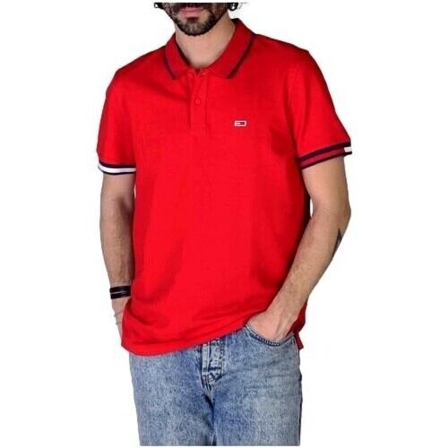 Odjeća Muškarci
 Polo majice kratkih rukava Tommy Jeans POLO HOMBRE ROJO   DM0DM12963 Crvena