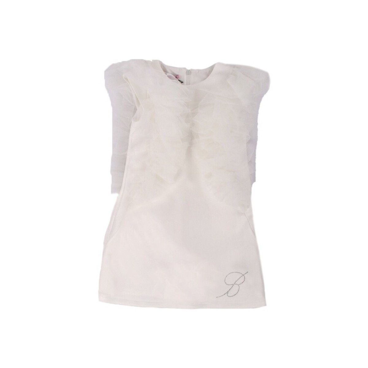 Odjeća Djevojčica Cargo hlače Blugirl IA3001 J6624 Bijela