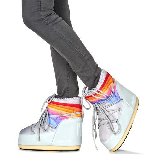 Moon Boot MB ICON LOW RAINBOW Siva / Višebojna