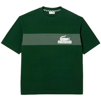 Odjeća Muškarci
 Majice kratkih rukava Lacoste CAMISETA HOMBRE   LOOSE FIT TH5590 Zelena