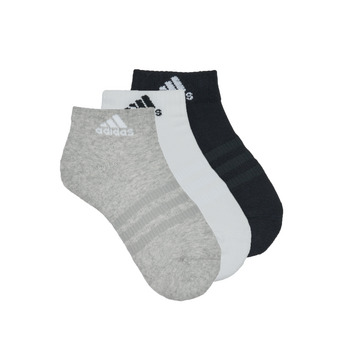 Modni dodaci Sportske čarape Adidas Sportswear C SPW ANK 3P Siva / Bijela / Crna