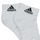Modni dodaci Sportske čarape Adidas Sportswear C SPW ANK 3P Bijela / Crna