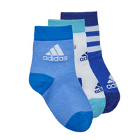 Modni dodaci Djeca Sportske čarape Adidas Sportswear LK SOCKS 3PP Plava / Bijela
