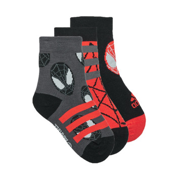 Modni dodaci Dječak
 Sportske čarape Adidas Sportswear SPIDER-MAN 3PP Crna / Siva / Siva