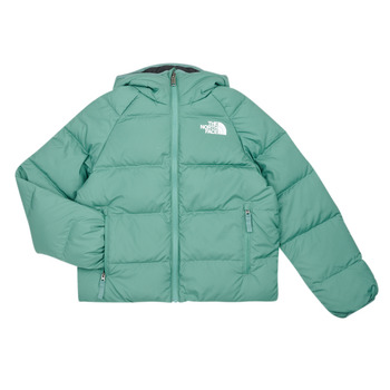Odjeća Dječak
 Pernate jakne The North Face Boys North DOWN reversible hooded jacket Crna / Zelena
