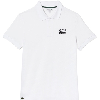 Odjeća Muškarci
 Majice / Polo majice Lacoste Stretch Mini Piqué Polo Shirt - Blanc Bijela