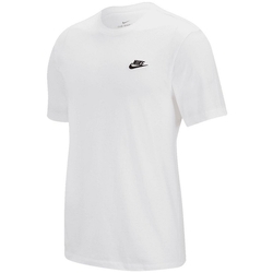 Odjeća Muškarci
 Majice / Polo majice Nike M NSW CLUB TEE Bijela