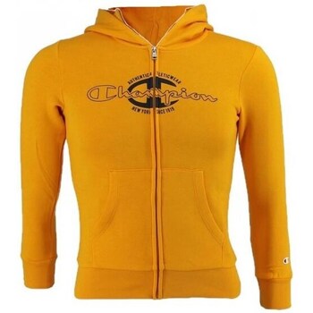 Odjeća Djevojčica Sportske majice Champion Hooded Full Zip Sweatshirt žuta