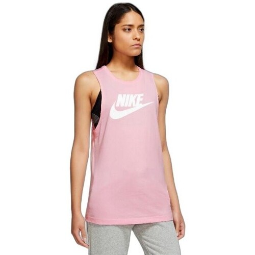 Odjeća Žene
 Majice s naramenicama i majice bez rukava Nike CAMISETA DE TIRANTES MUJER  SPORTSWEAR CW2206 Ružičasta
