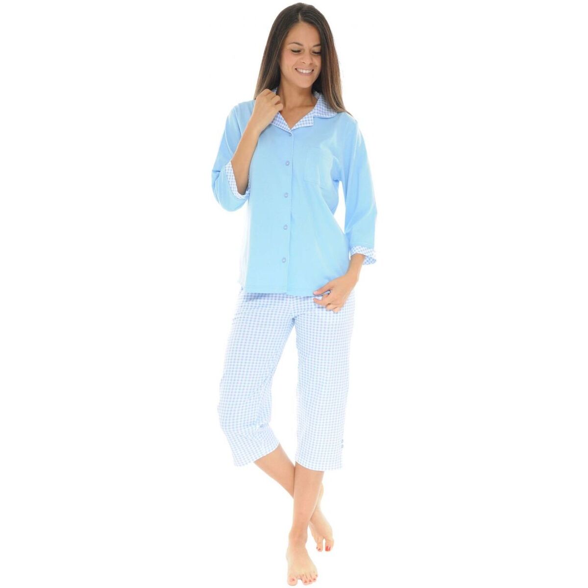 Odjeća Žene
 Pidžame i spavaćice Christian Cane VIANELLE Plava