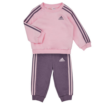 Odjeća Djevojčica Dječji kompleti Adidas Sportswear 3S JOG Ružičasta / Ljubičasta