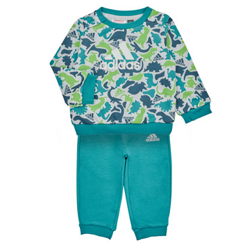 Odjeća Dječak
 Dječji kompleti Adidas Sportswear AOP FT JOG Siva / Zelena / Plava