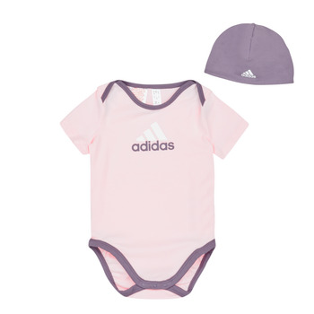 Odjeća Djevojčica Pidžame i spavaćice Adidas Sportswear GIFT SET Ružičasta / Ljubičasta