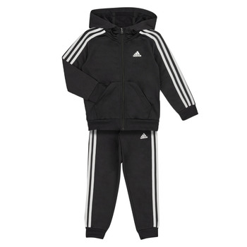 Odjeća Djeca Dvodijelne trenirke Adidas Sportswear LK 3S SHINY TS Crna / Bijela