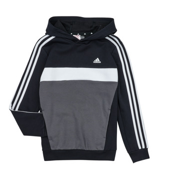 Odjeća Dječak
 Sportske majice Adidas Sportswear 3S TIB FL HD Crna / Bijela / Siva