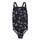 Odjeća Djevojčica Jednodijelni kupaći kostimi adidas Performance AOP BARS SUIT G Crna / Srebrna