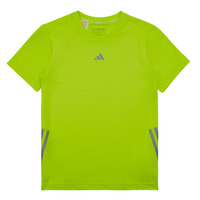 Odjeća Djeca Majice kratkih rukava adidas Performance RUN 3S TEE Zelena / Srebrna