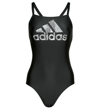 Odjeća Žene
 Jednodijelni kupaći kostimi adidas Performance BIG LOGO SUIT Crna / Bijela