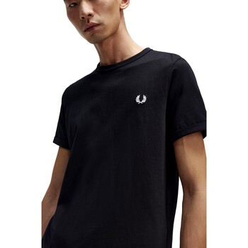 Fred Perry CAMISETA HOMBRE   RINGER M3519 Crna