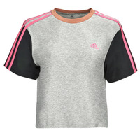 Odjeća Žene
 Majice kratkih rukava Adidas Sportswear 3S CR TOP Siva / Crna / Ružičasta