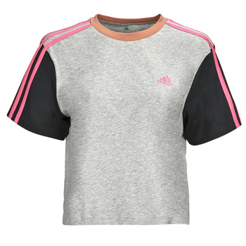 Adidas Sportswear 3S CR TOP Siva / Crna / Ružičasta