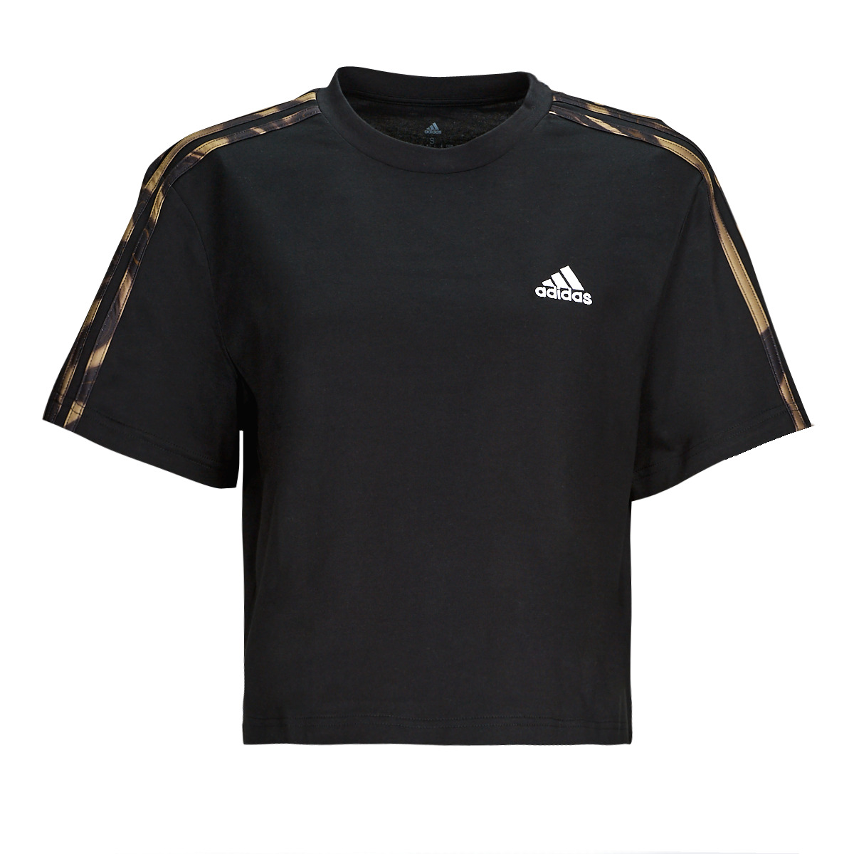 Odjeća Žene
 Majice kratkih rukava Adidas Sportswear VIBAOP 3S CRO T Crna / Zlatna